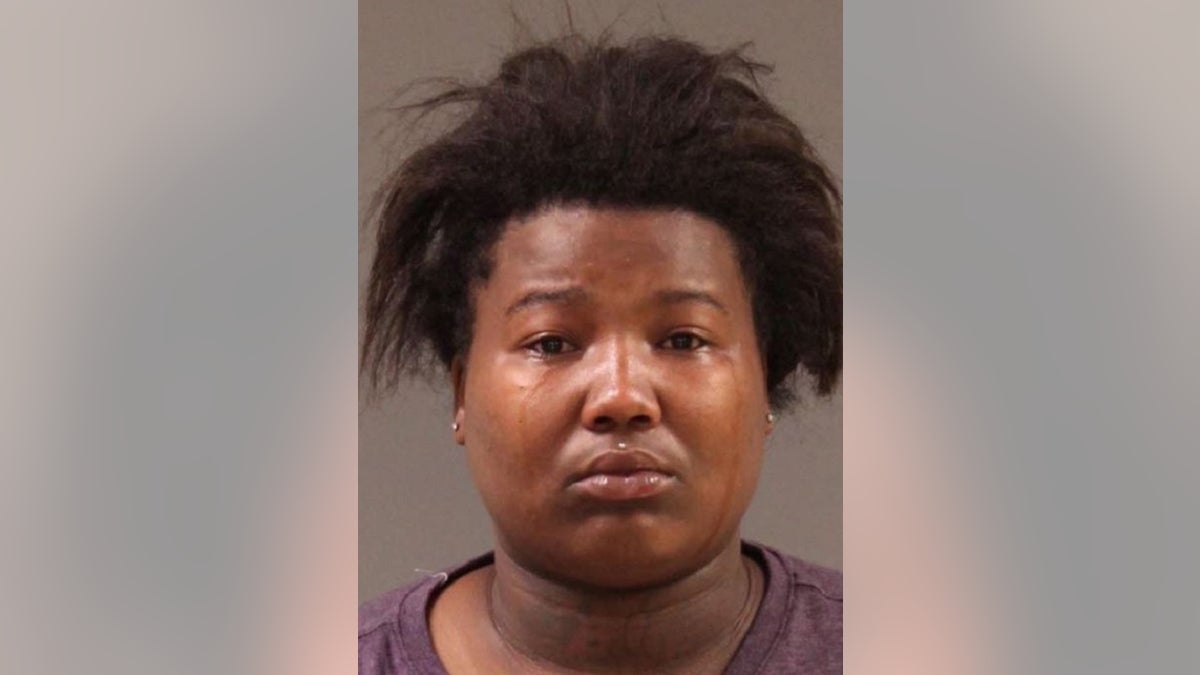 Dayjia Blackwell, 21, who goes my "Meatball" on social media, is pictured in a mugshot.