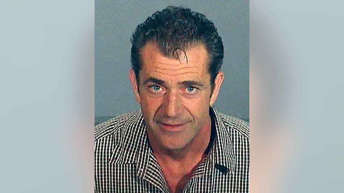 Mel Gibson's mugshot for DUI