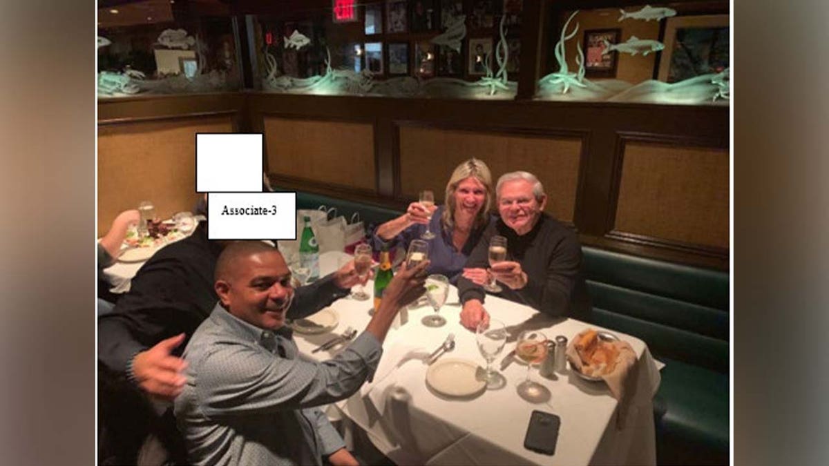 Evidence photos included in the indictment charging Senator Robert Menendez and Nadine Menendez with bribery.