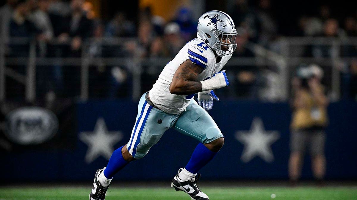 Micah Parsons in action during a Cowboys game