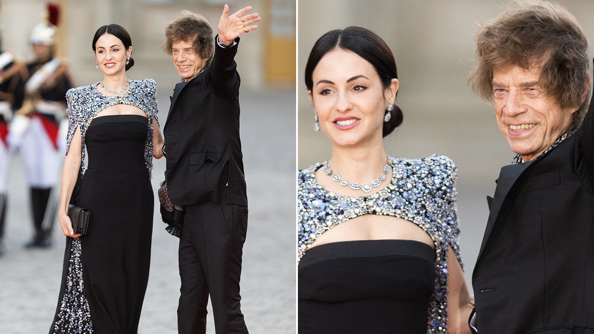 Mick Jagger and his partner Melanie Hamrick in London