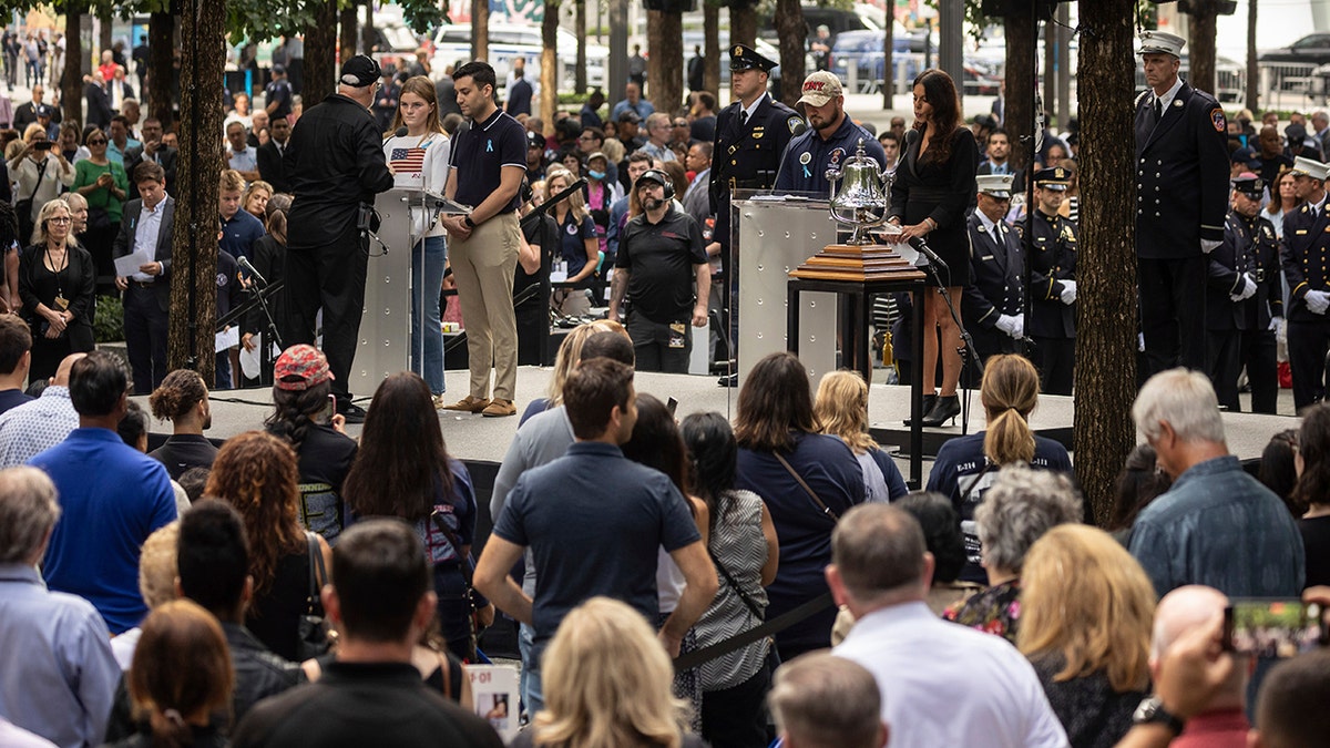 Names read at Ground Zero on September 11