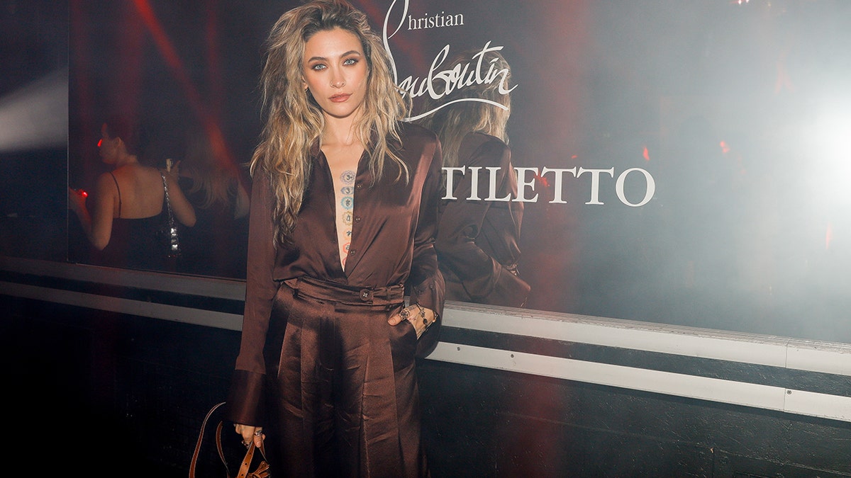 Paris Jackson posing on the red carpet