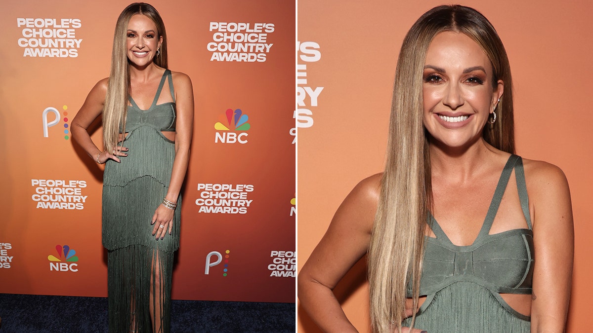 Carly Pearce strikes a pose at People's Choice Country Awards