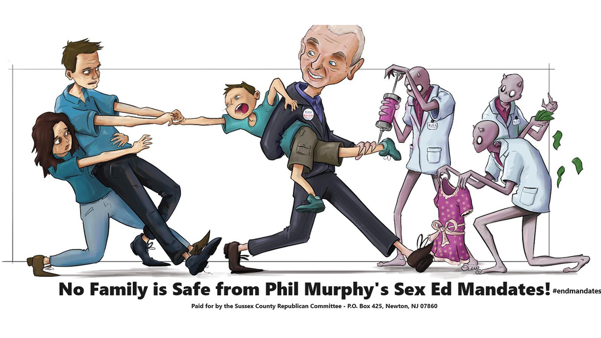 Cartoon Lampooning New Jersey Governor's School Agenda Draws 'ecstatic ...