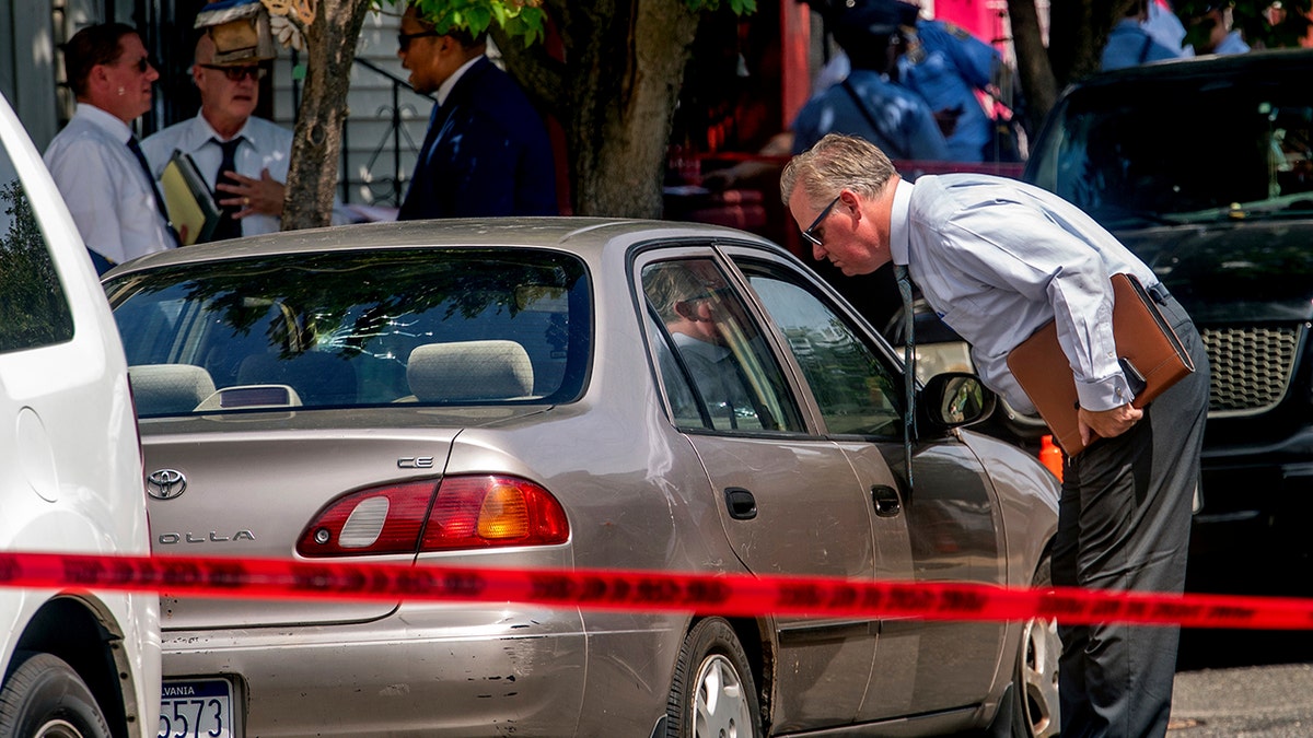 The scene where Eddie Irizarry was shot to death by Officer Mark Dial