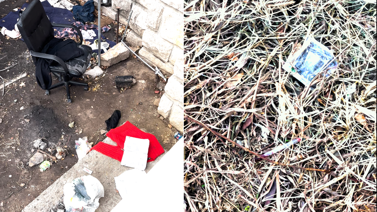 Needles and debris at church in Kansas City