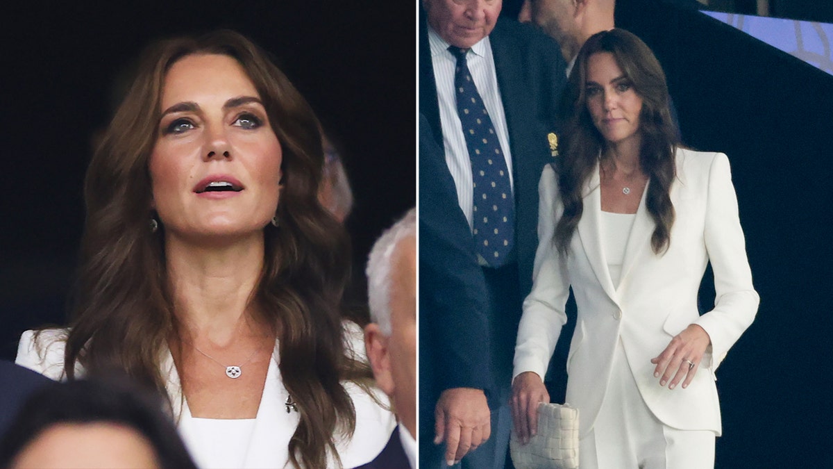 Princess Kate attends a sports game