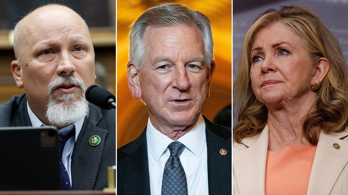 Chip Roy, Tommy Tuberville, Marsha Blackburn