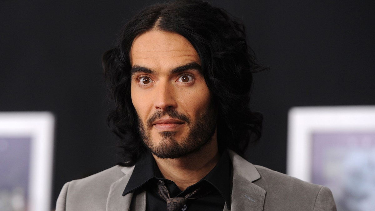 Russell Brand on a red carpet