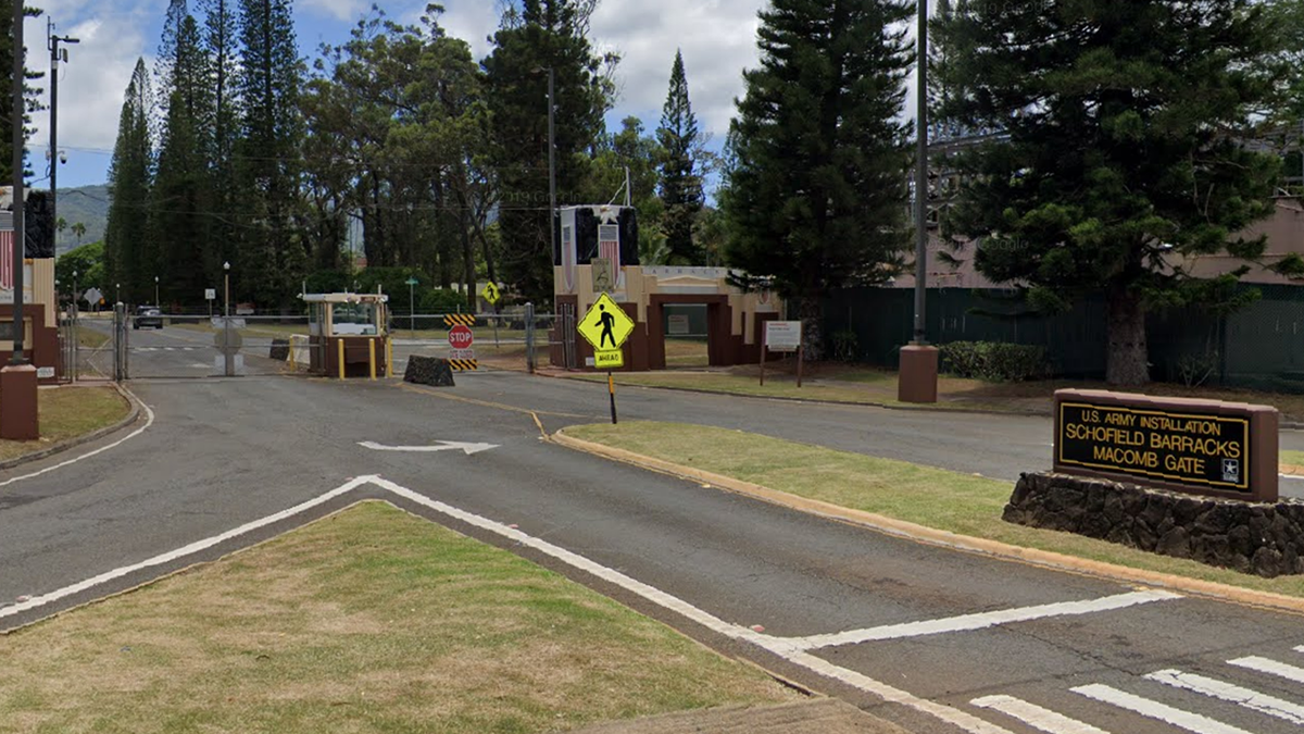 Schofield Barracks entrance