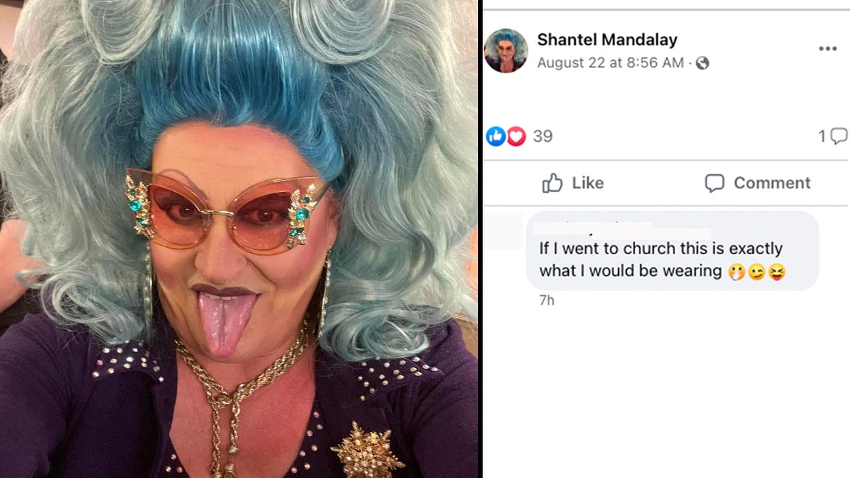 Shantel Mandlay Facebook drag queen principal