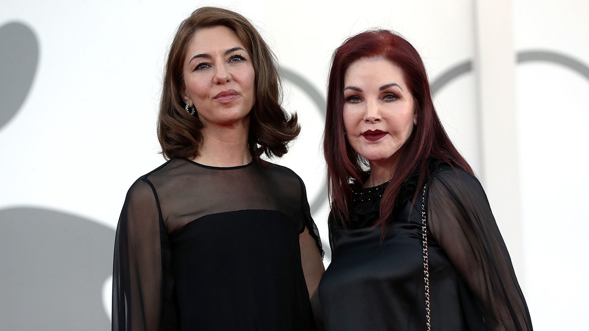 Sofia Coppola and Priscilla Presley in Venice