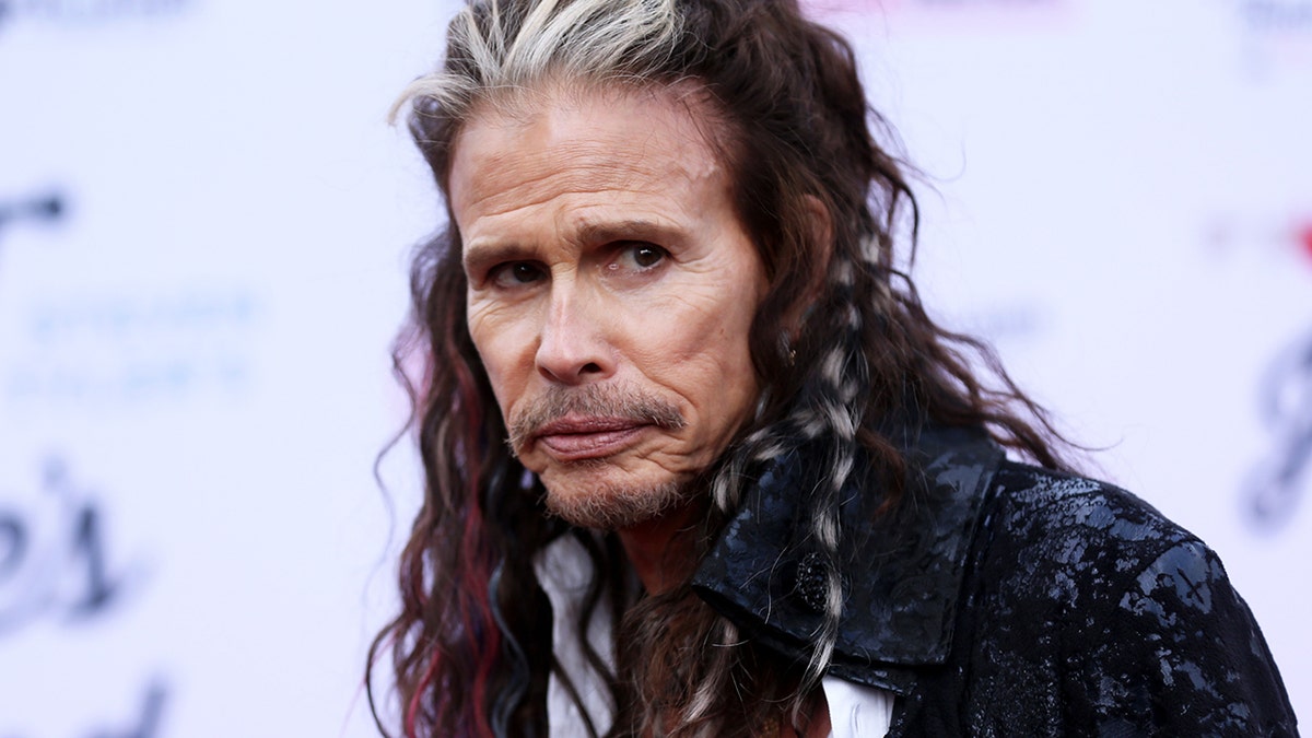 Close up of Steven Tyler