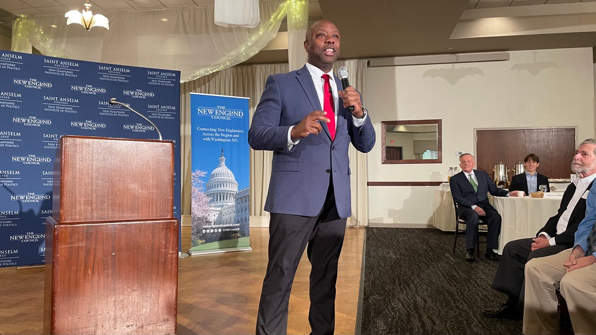 Sen. Tim Scott says some of his rivals for the Republican presidential nomination are wrong on abortion