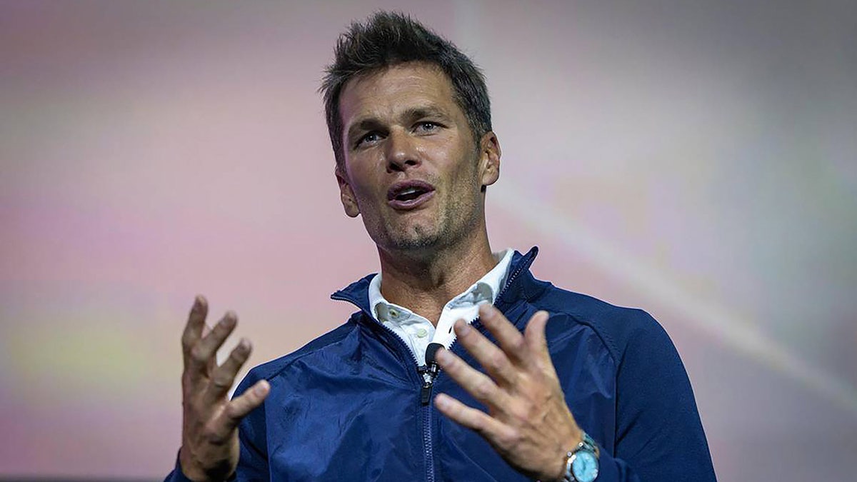 Tom Brady delivers remarks