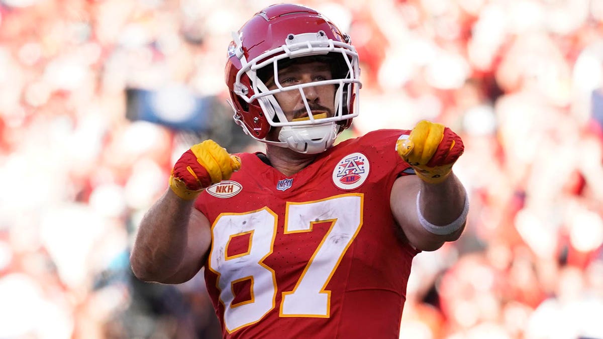 Travis Kelce arrives in Vegas with a battered body and a tapestry of war  wounds after a brutal season with the Chiefs but victory with Taylor  Swift in the stands would be