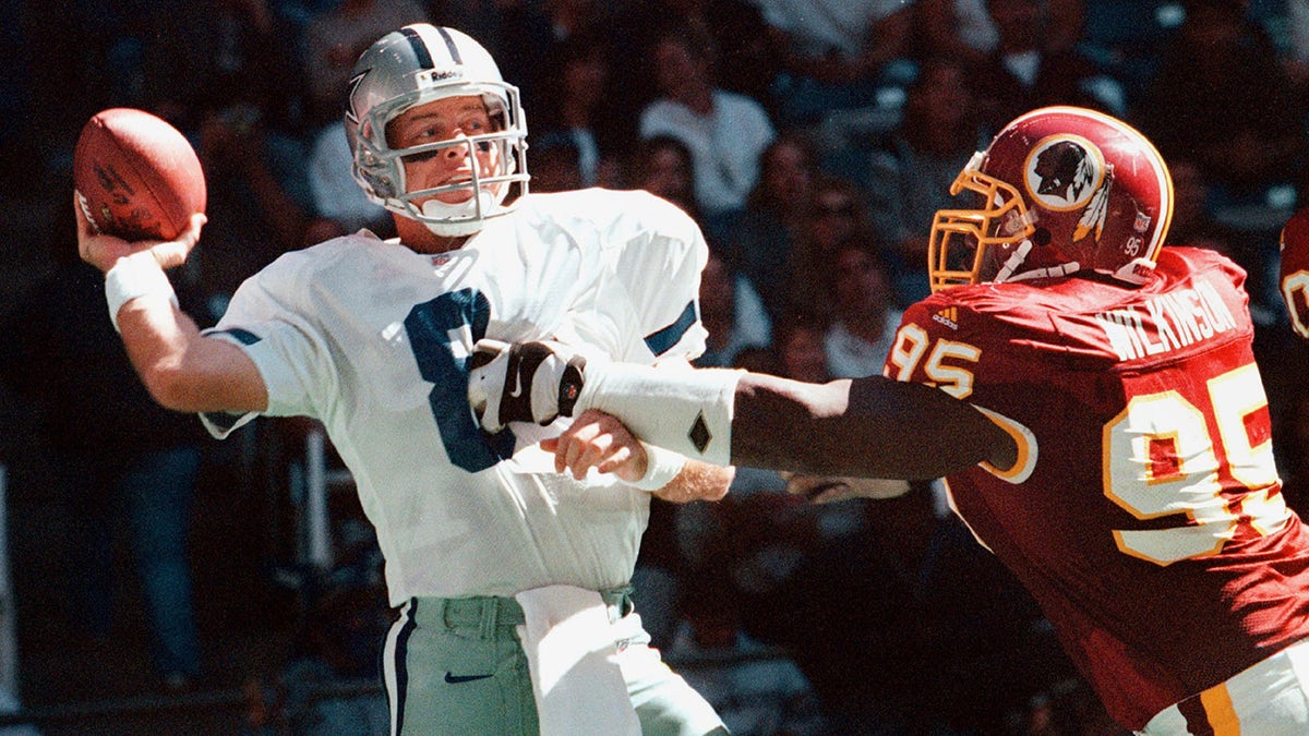 Troy Aikman vs the Redskins