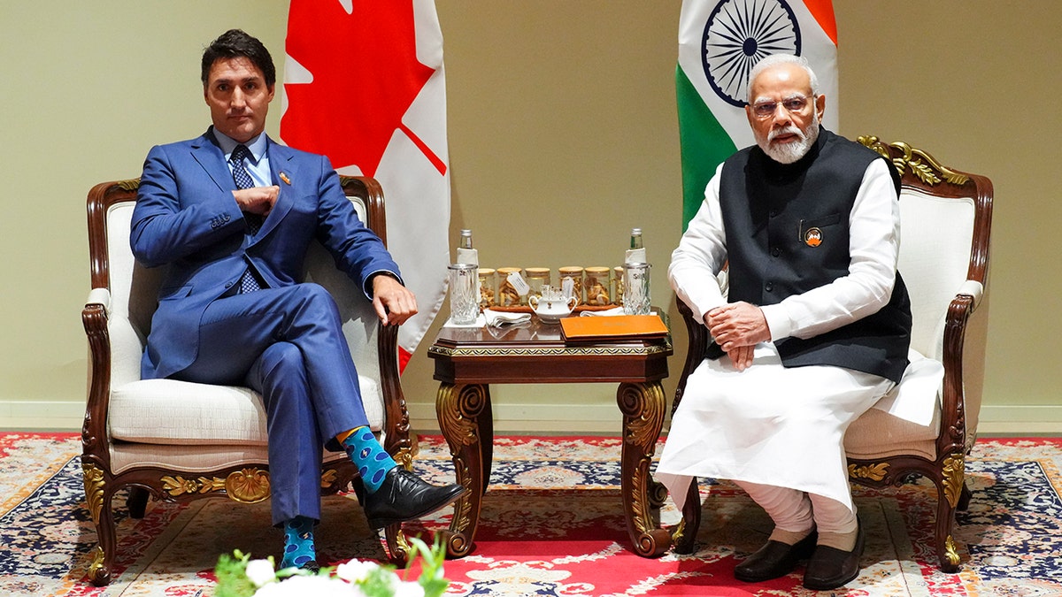 Trudeau and Modi meet at G20