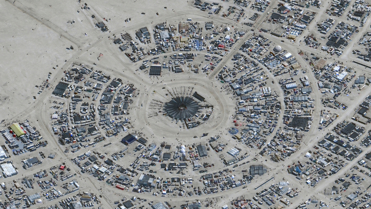 Death at Burning Man festival investigated as flooding strands