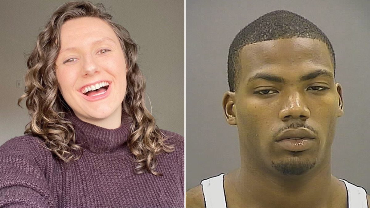 Pava Marie LaPere is seen smiling in a picture (L) and Jason Deans Billingsley is seen with no emotion in a booking picture
