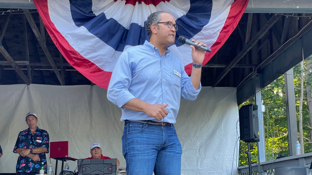 Former Rep. Will Hurd, a one-time CIA spy who's running for the 2024 Republican presidential nomination