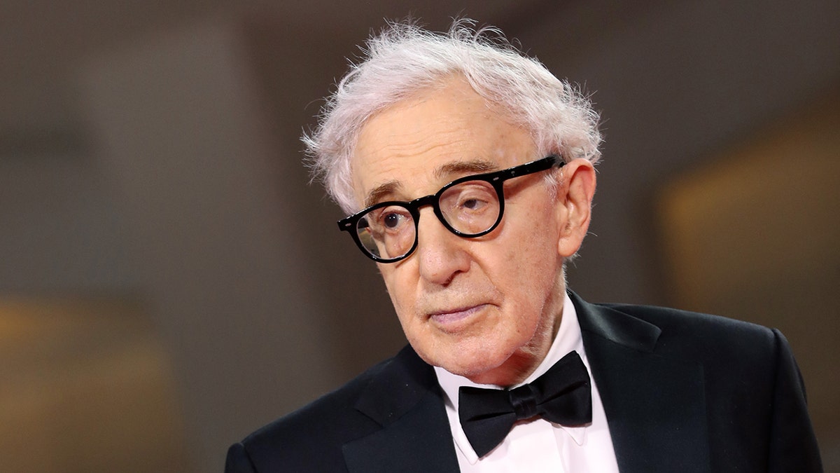 Close up of Woody Allen
