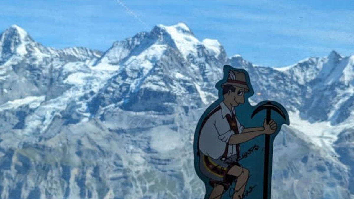 Yodely Guy in Swiss Alps