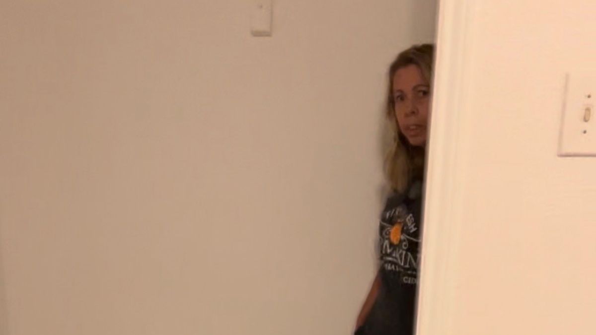 Texas Squatter hiding in closet