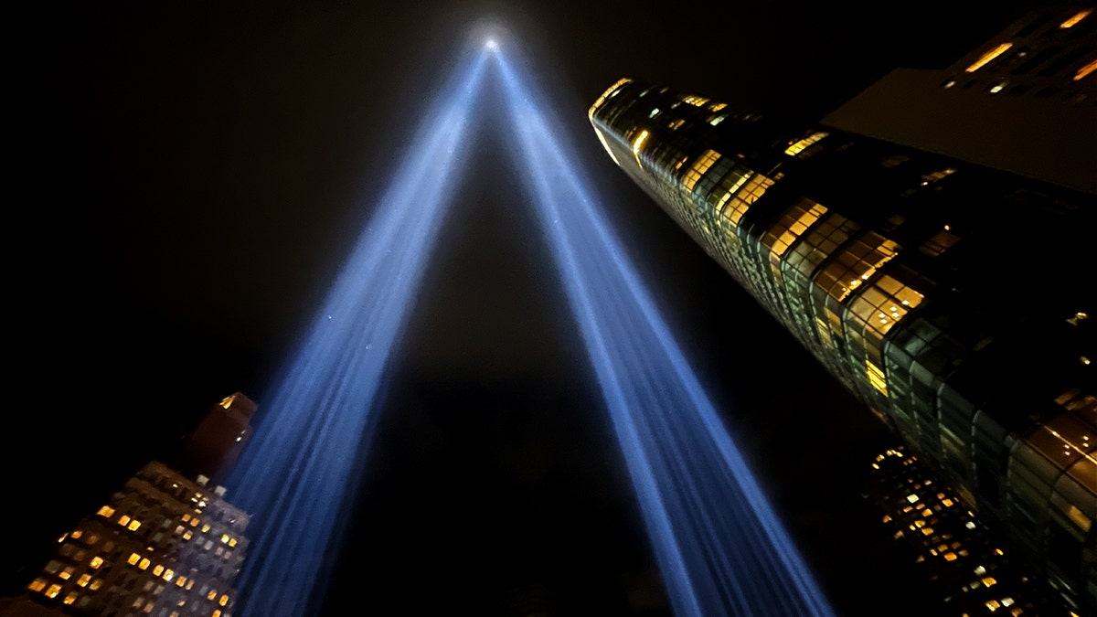 tribute in light 911 beams