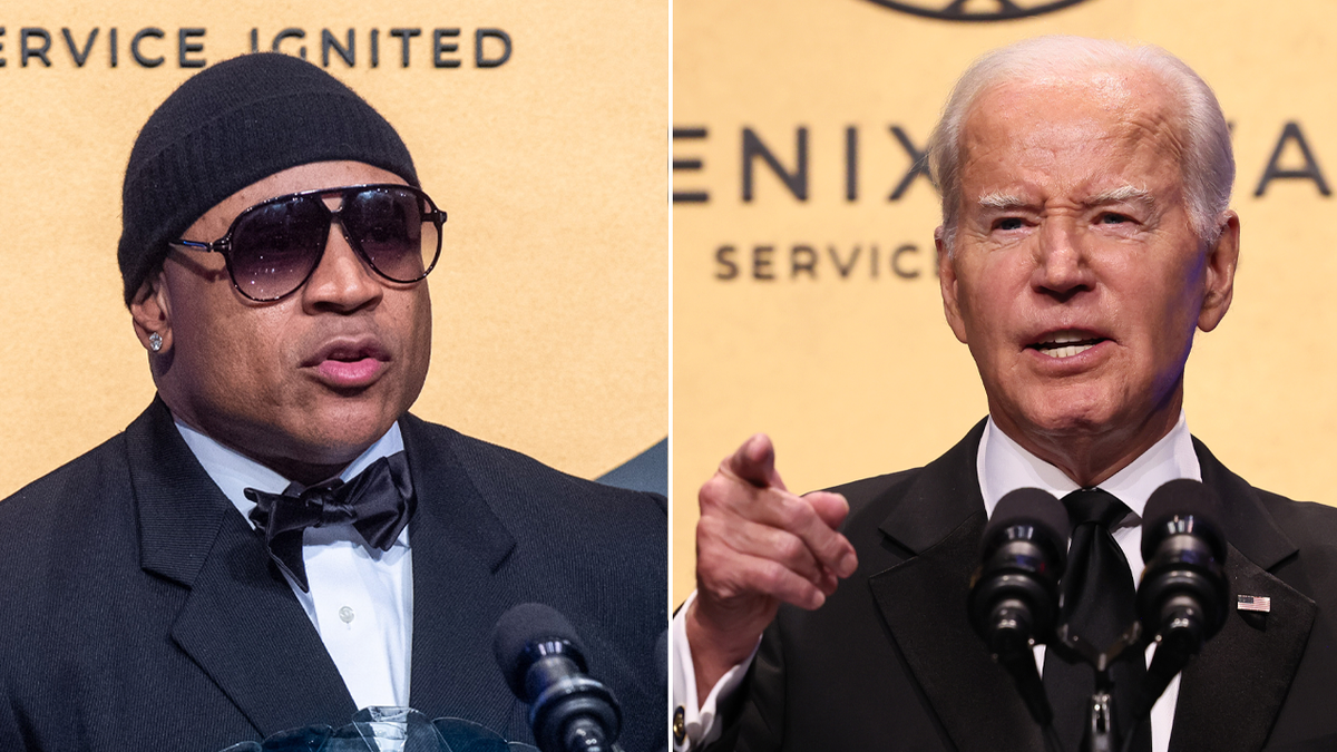 Biden and LL Cool J
