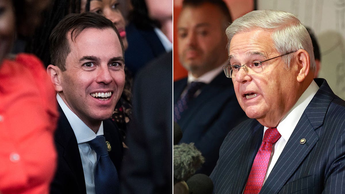 Rob and Bob Menendez split image