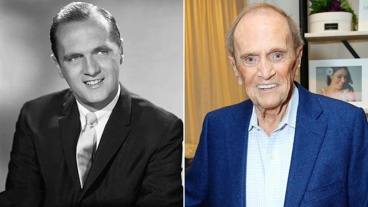 Bob Newhart then and now split