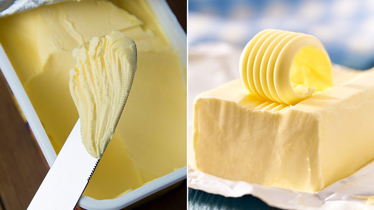 butter vs margarine split