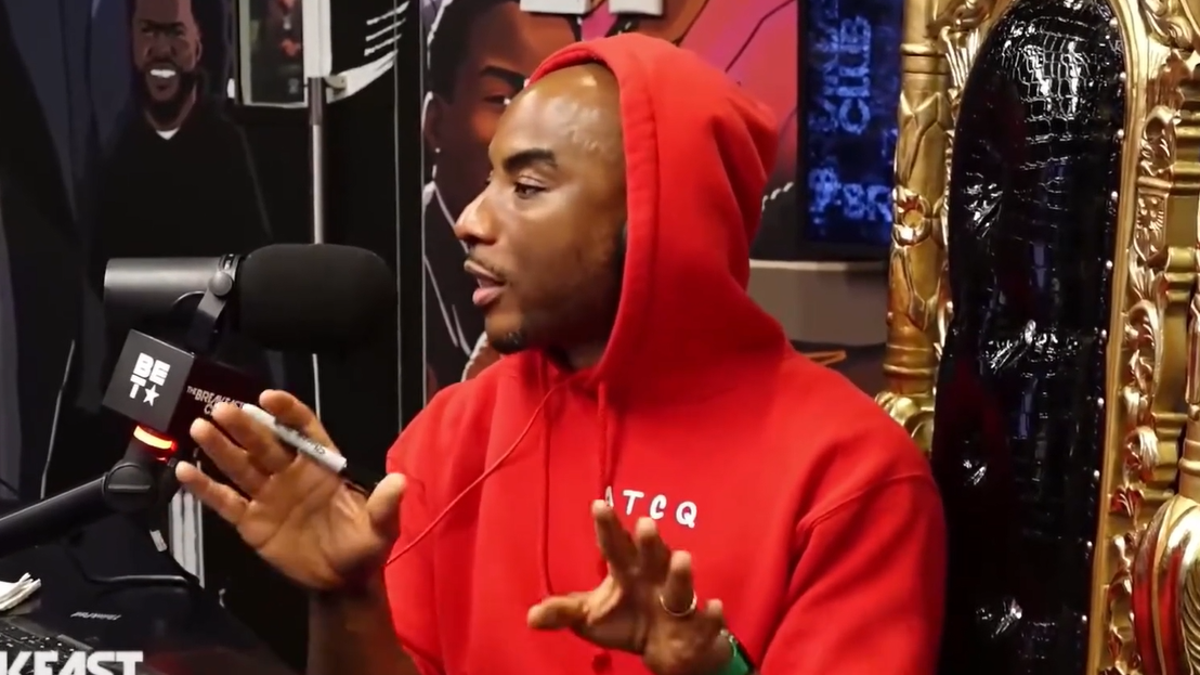 Charlamagne on his show