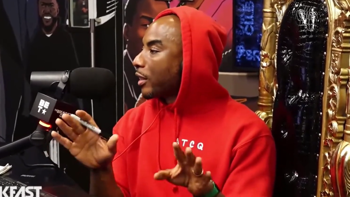 Charlamagne on his show