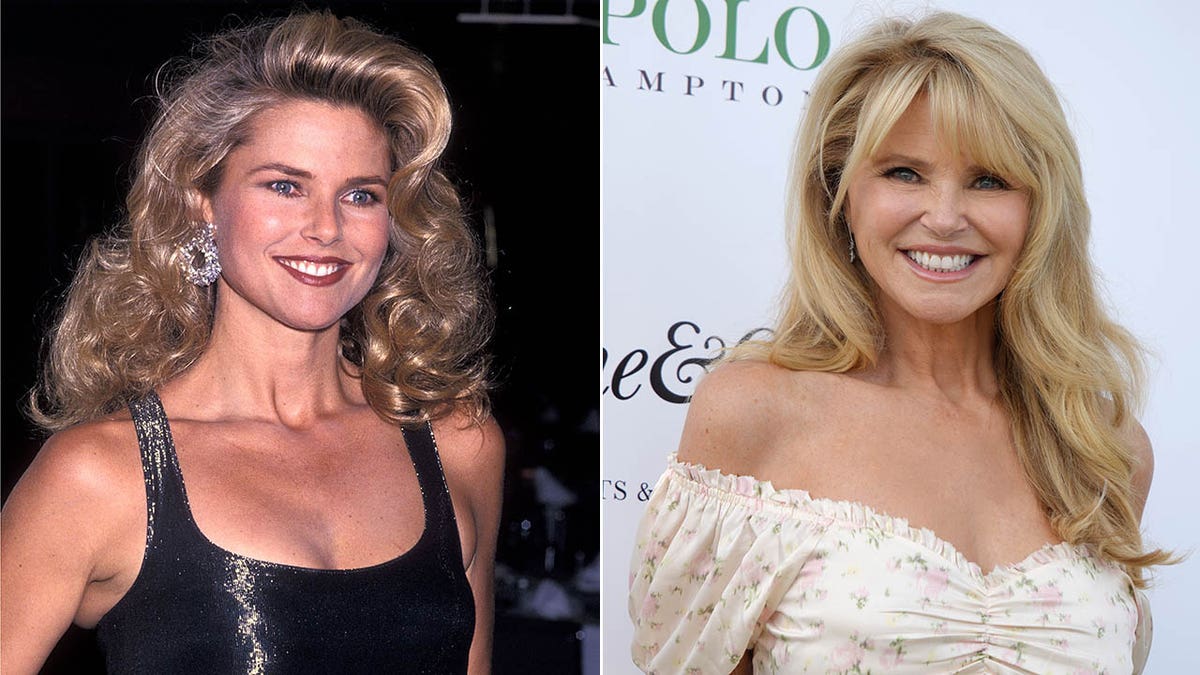 christy brinkley in 1998 and 2023