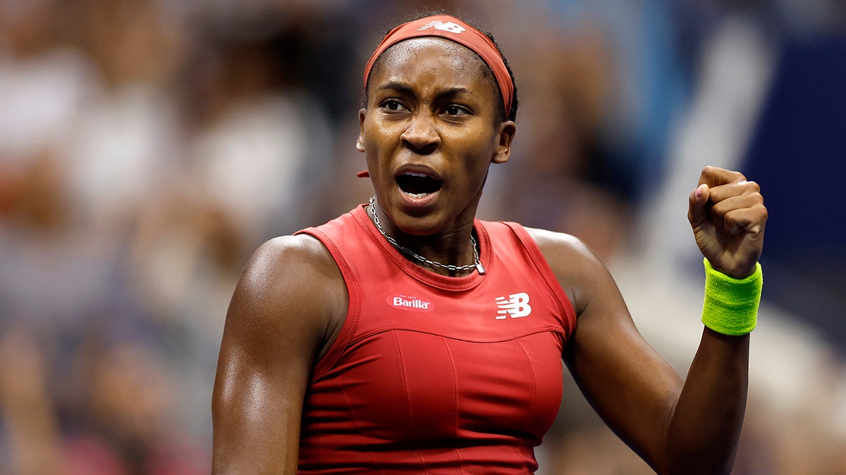 Coco Gauff in the final