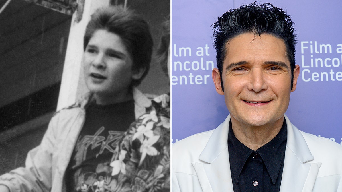 Corey Feldman then and now split