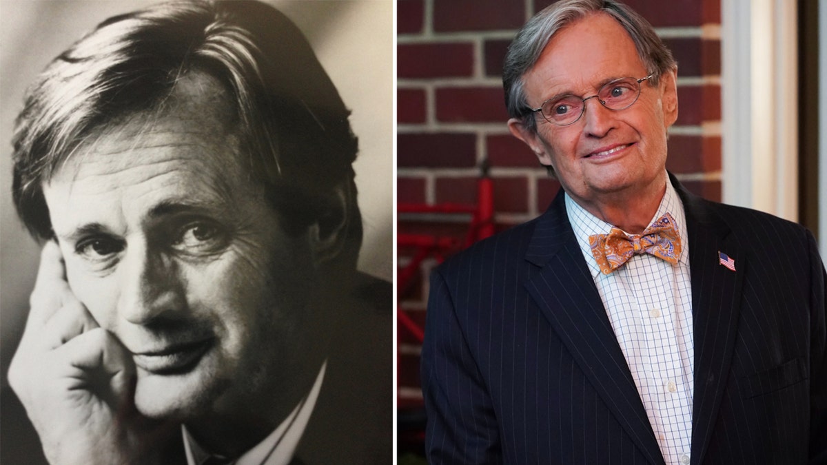 NCIS actor David McCallum portrait session