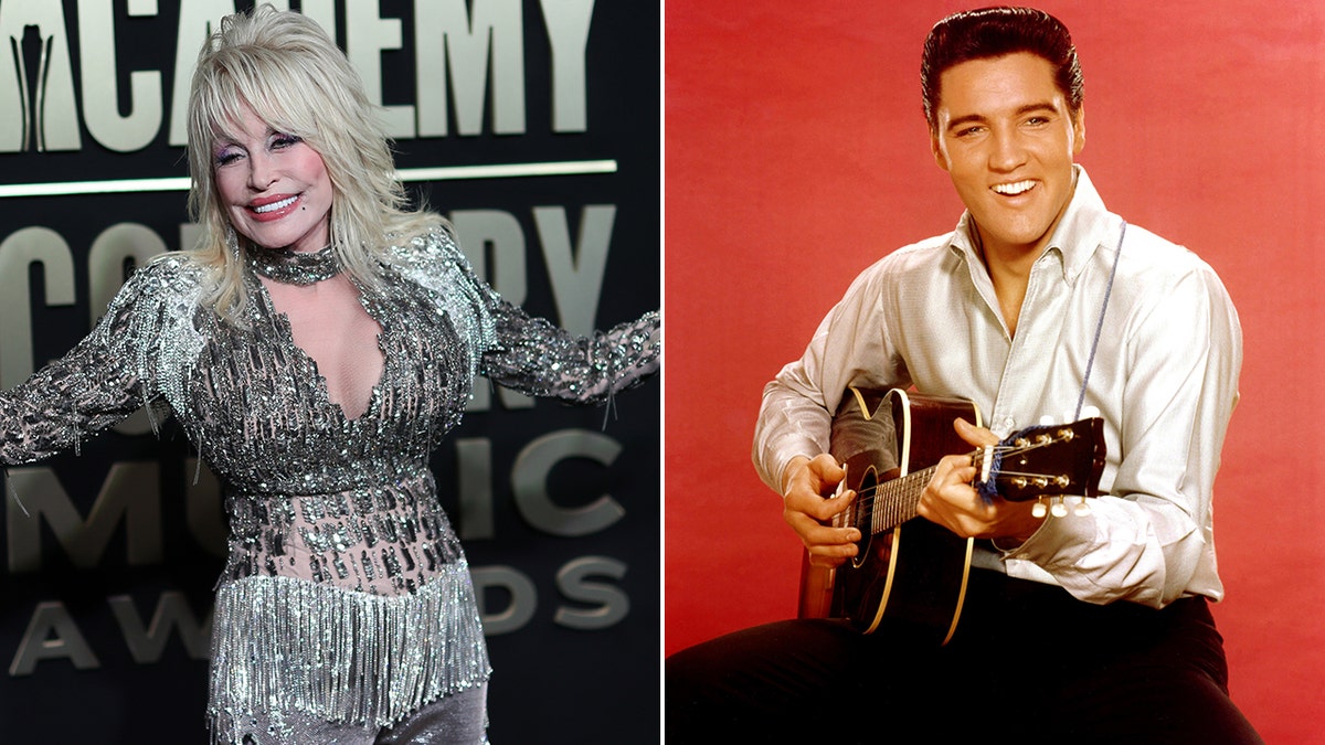 Elvis Presley Dolly Parton split