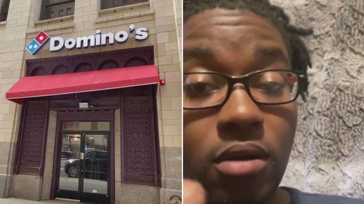 Michigan man arrested at a Domino's
