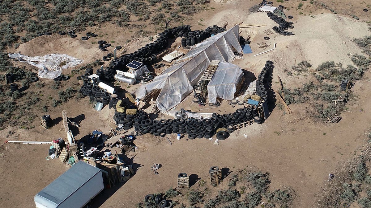 compound seen in desert of NM