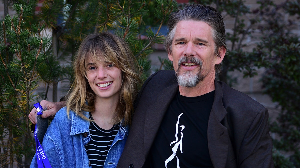 Ethan Hawke addresses directing daughter Mayas sex scenes in new film I couldnt care less Fox News image picture picture