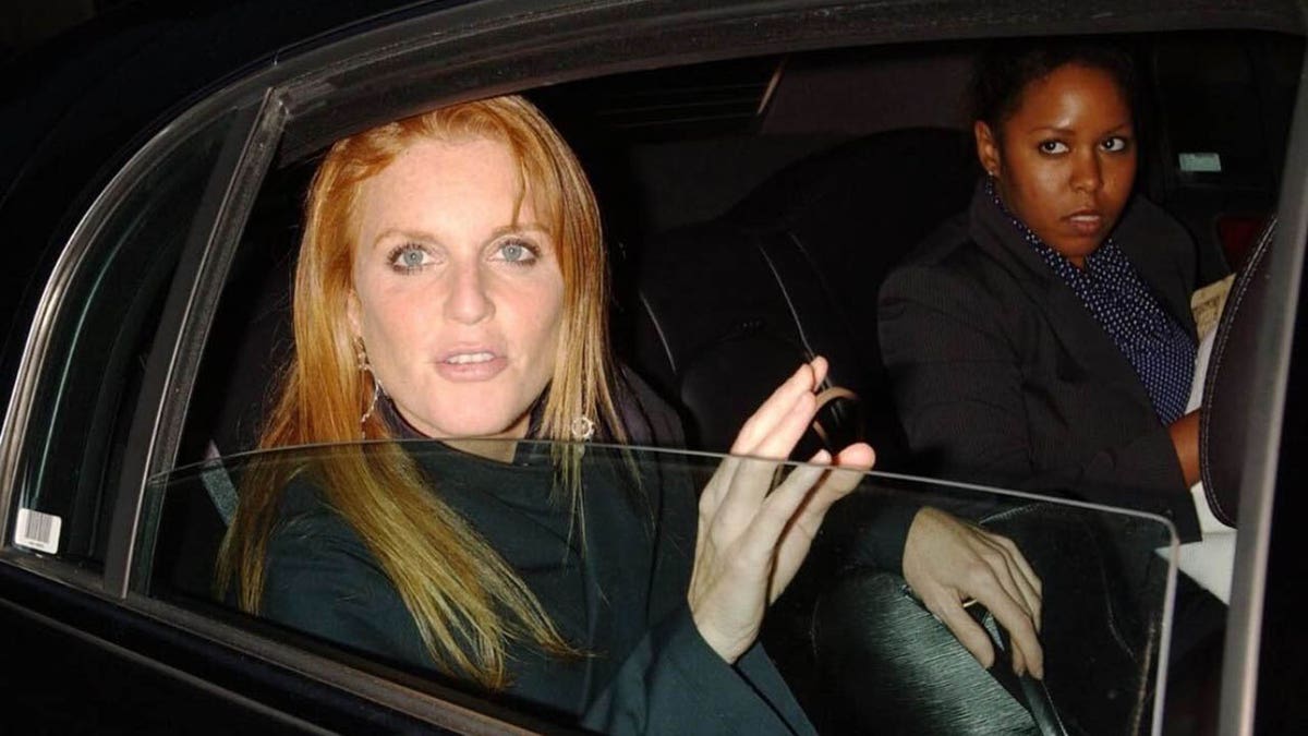 fergie with her late personal assistance jenean chapman in car