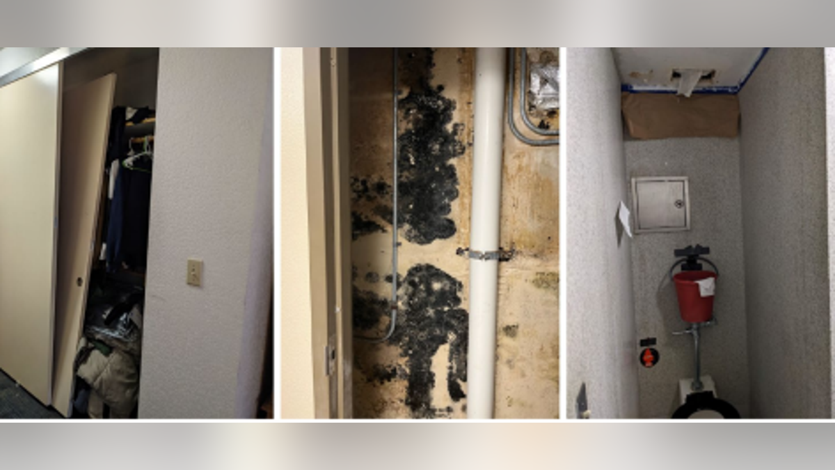 Barracks mold and plumbing issues from GAO photos