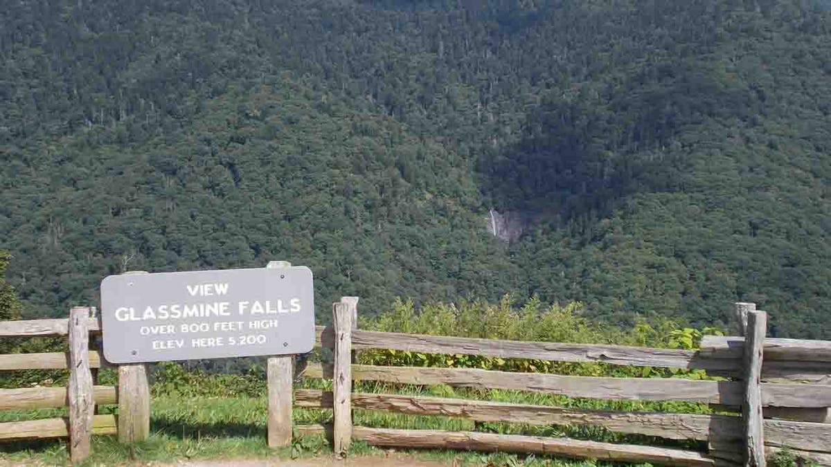 Glassmine Falls Overlook