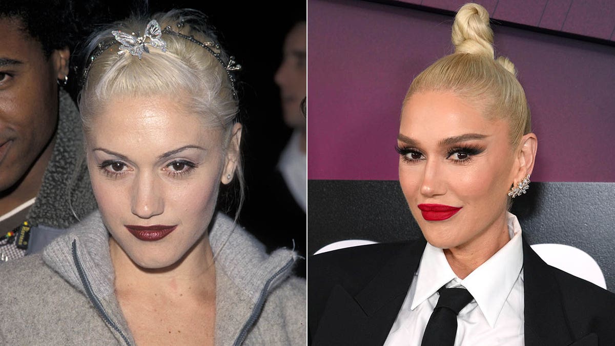 gwen stefani in 2000 and 2023