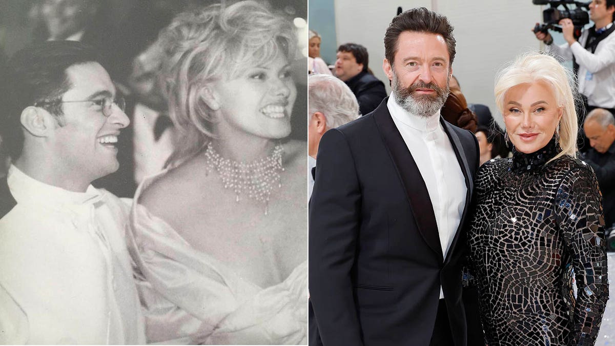 hugh jackson deborra lee furness at wedding/at met gala 202