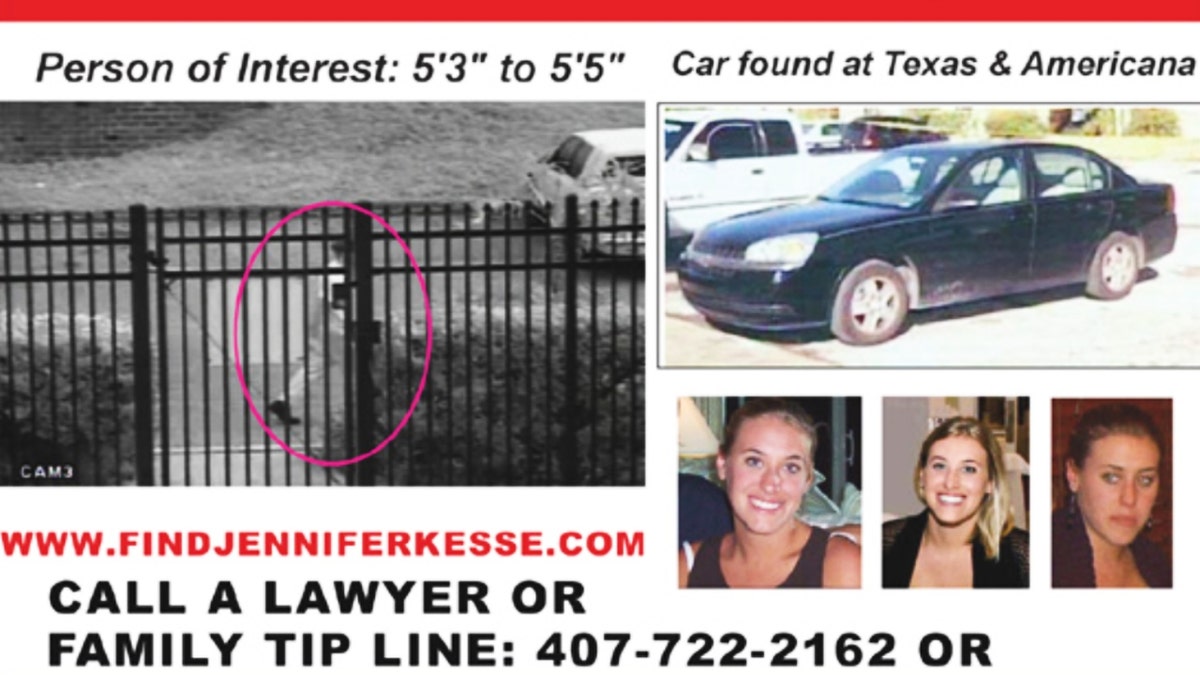 Jennifer Kesse missing persons flyer